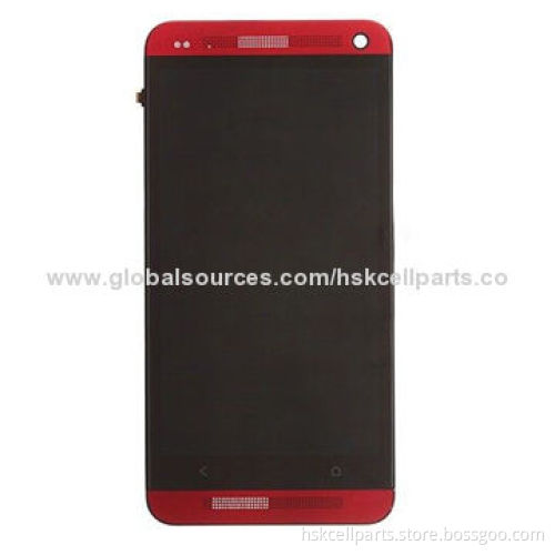 Original LCD touch screen with frame for HTC one M7 new replacement
